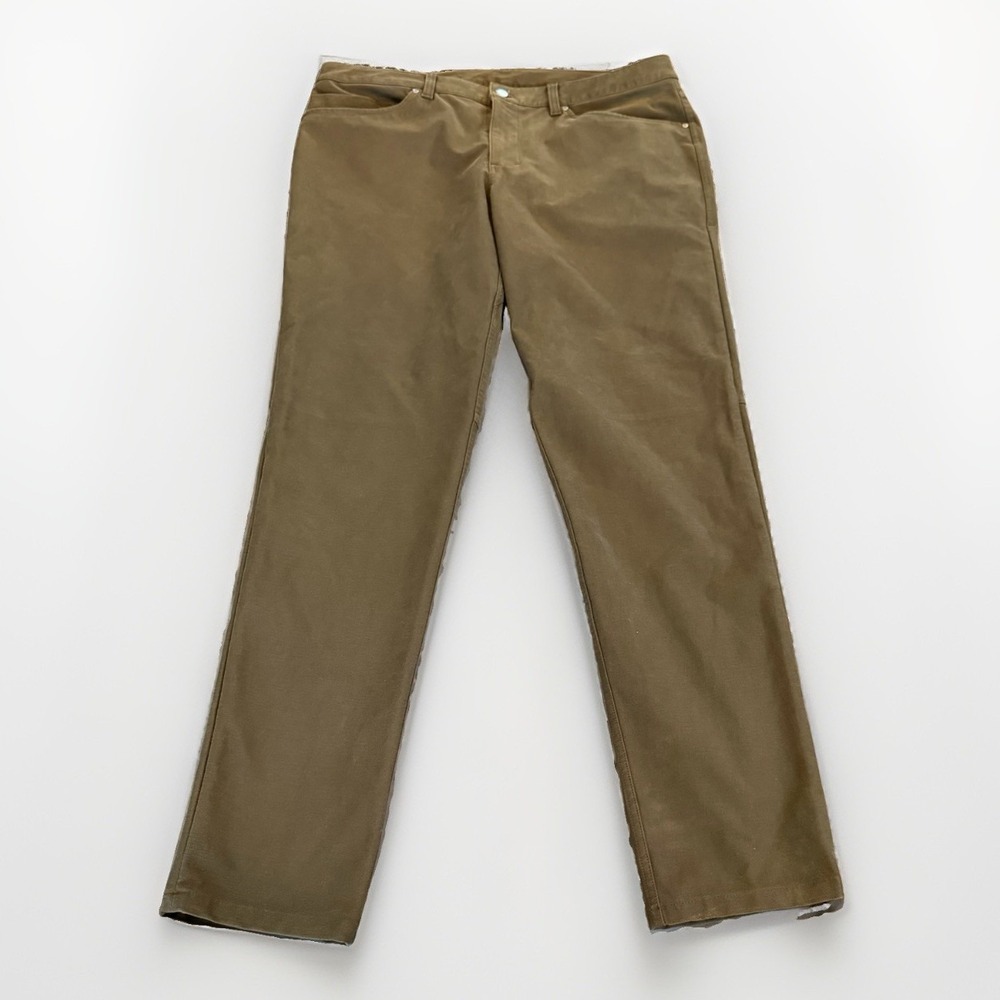 Lululemon ABC Pant Slim Utilitech Green Pants Men's Size 36x30
